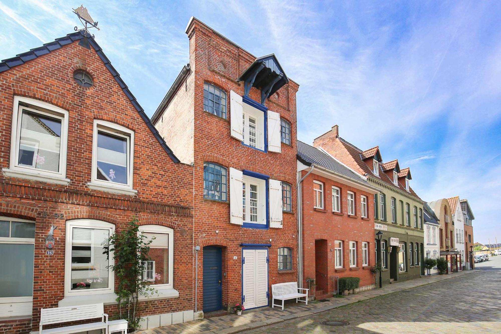 Altes Kontorhaus Kajuete Leilighet Husum  Eksteriør bilde