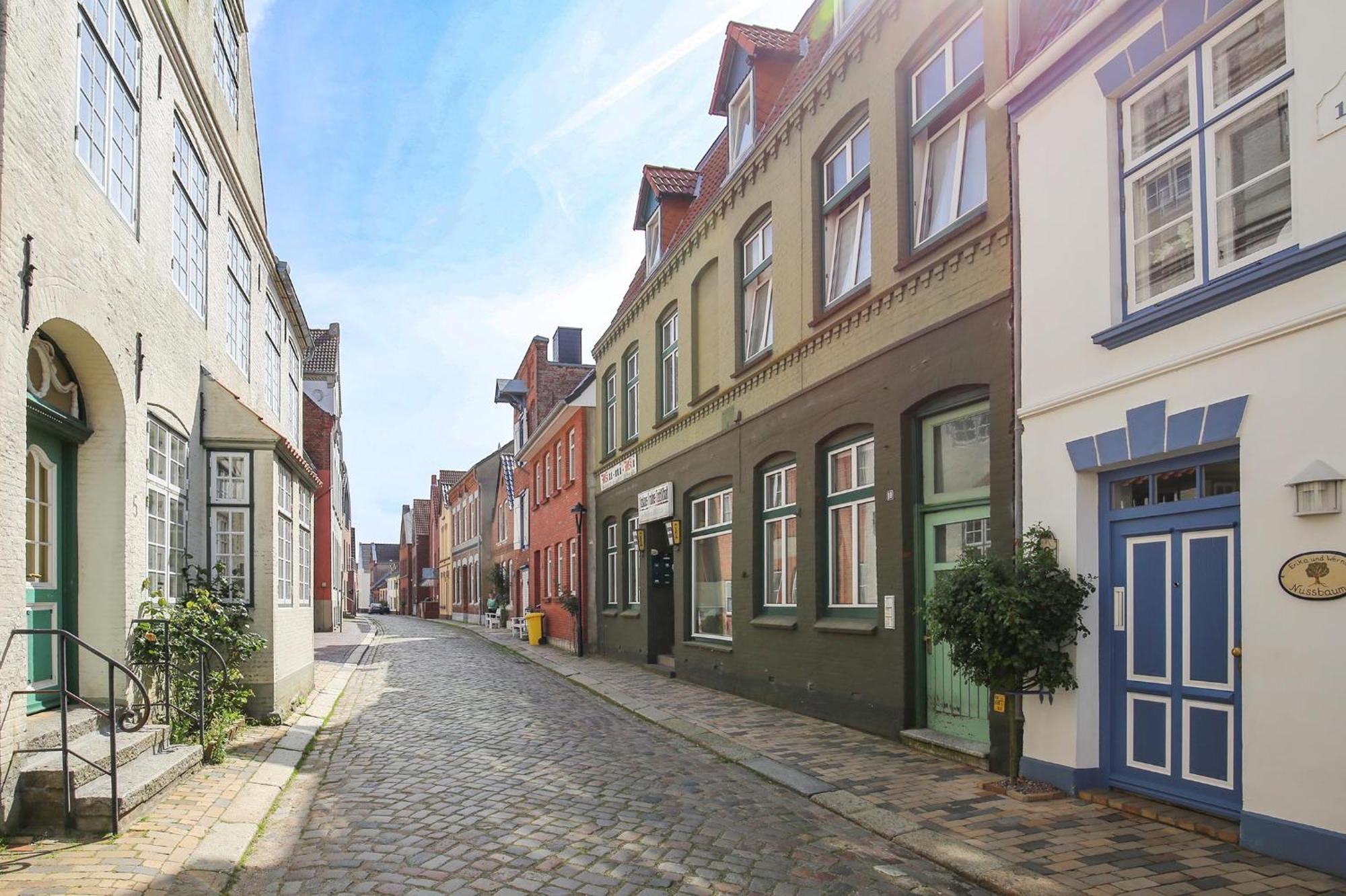 Altes Kontorhaus Kajuete Leilighet Husum  Eksteriør bilde